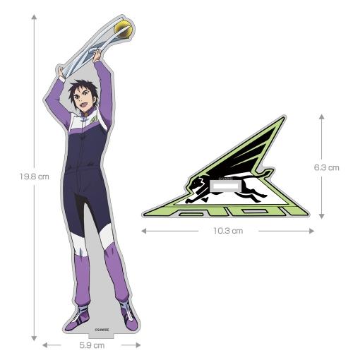 サイバーフォーミュラ 名古屋GP 風見ハヤト ブリード加賀　アクリルスタンド 新世紀GPXサイバーフォーミュラ 名古屋GP 風見ハヤト ブリード加賀
