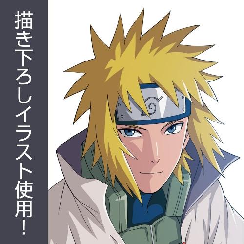 NARUTO-ナルト- 疾風伝 描き下ろし 波風ミナト 65mm缶バッジ コスパ