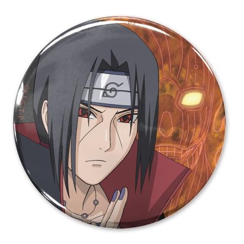 NARUTO-ナルト- 疾風伝 描き下ろし うちはイタチ 65mm缶バッジ コスパ