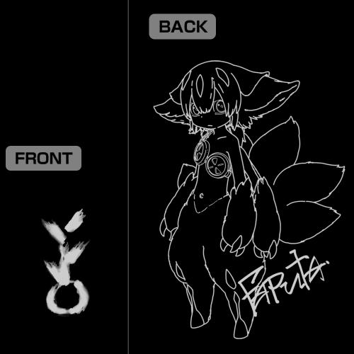 メイドインアビス 烈日の黄金郷 ファプタ ジップパーカー BLACK M