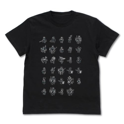 ユニコーンオーバーロード コルニア王国 2Dキャラクター Tシャツ BLACK XLサイズ コスパ 【4月上旬】