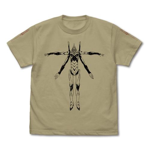 EVANGELION エヴァンゲリオン第13号機 Tシャツ SAND KHAKI XLサイズ