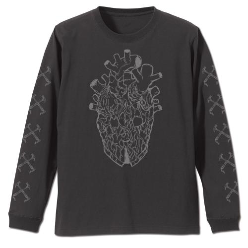 ドロヘドロ（原作版） 心 マスク 袖リブロングスリーブTシャツ SUMI XL