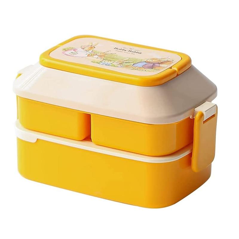 お弁当箱 ランチボックス かわいいお弁当 2段950ml 大容量 スプーン フォーク付き 汁漏れしにくい 漏れ防止 ２層シリコン製 フタパッキン ピンク グリーン 4ay D Alice Store2 通販 Yahoo ショッピング