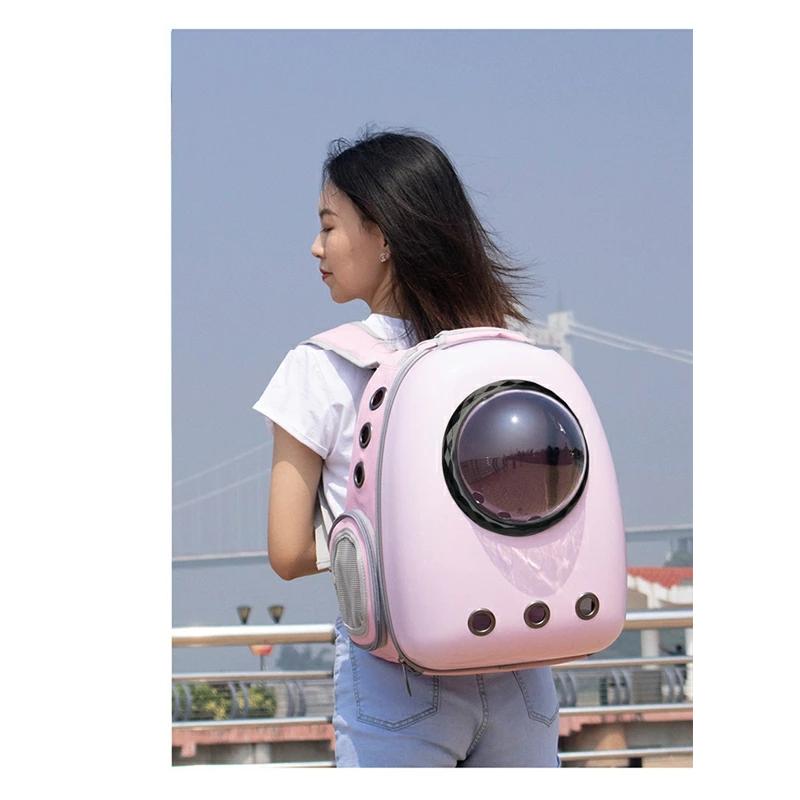 ペットキャリーバッグ ペット リュック 宇宙船カプセル型 ペットバッグ 犬猫兼用 ネコ ニャンコ 犬 バッグ リュック型ペットキャリー 最前線の