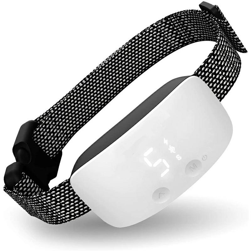 無駄吠えしつけ首輪 充電式で繰り返し使用可能 訓練用 7段階センサー Lcdディスプレー 3種類の電気ショック 振動とビープ音付き 小型犬 中型犬 大型 犬用 Ly Alice Store2 通販 Yahoo ショッピング