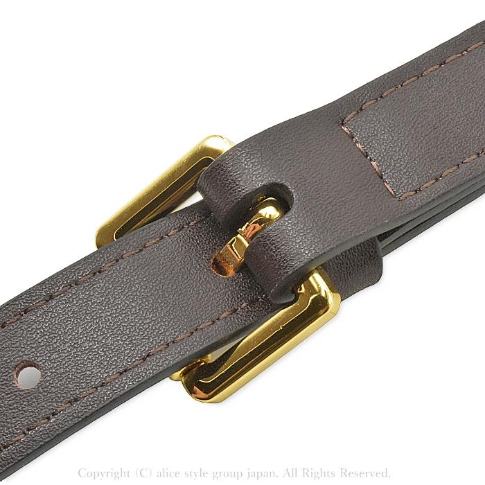 ショルダーストラップ ベルト 幅18mm 本革 長さ調整可能 牛革 バッグ