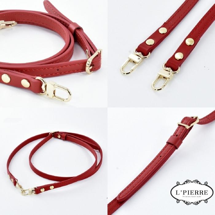 eri35 ★本革とテープのショルダーストラップ 30mm 全4点 本ヌメ革 牛革 肩当てつき 30mm巾 テープショルダー 】 ショルダー
