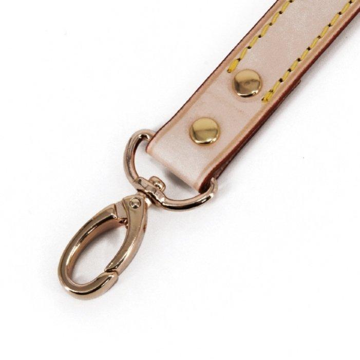 本革 ヌメ革 ショルダーストラップ ベルト 幅約20ミリ 長さ調整可能(約