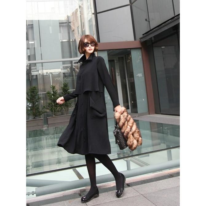 ワンピース レディース 大人 40代 50代 60代 ファッション きれいめ ワンピ シャツワンピース 女性 上品 ミセス 黒 体型カバー 大人 大きいサイズ 春秋 Zm Alice Style アリス スタイル 通販 Yahoo ショッピング