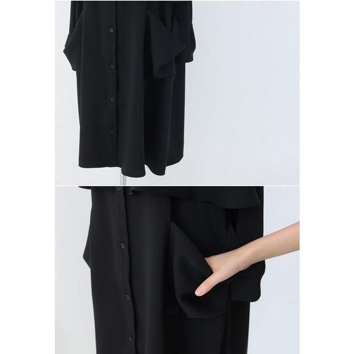 ワンピース レディース 大人 40代 50代 60代 ファッション きれいめ フォーマル シャツ ワンピース 女性 上品 ミセス 黒 体型カバー 大人 大きいサイズ 春秋冬 Zm Alice Style 通販 Yahoo ショッピング