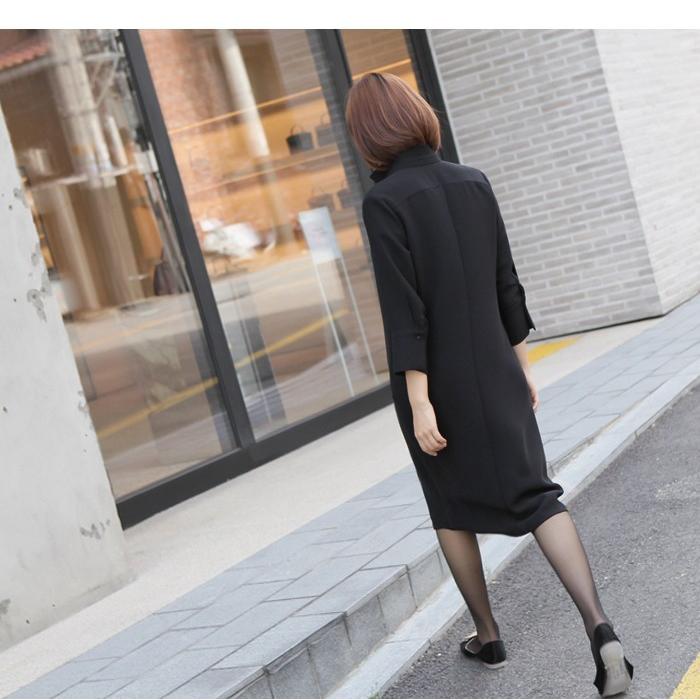 ワンピース レディース 大人 40代 50代 60代 ファッション 女性 上品 紺 青膝丈 長袖 きれいめ 春秋 冬 ミセス 大きいサイズ Zm bk Alice Style アリス スタイル 通販 Yahoo ショッピング