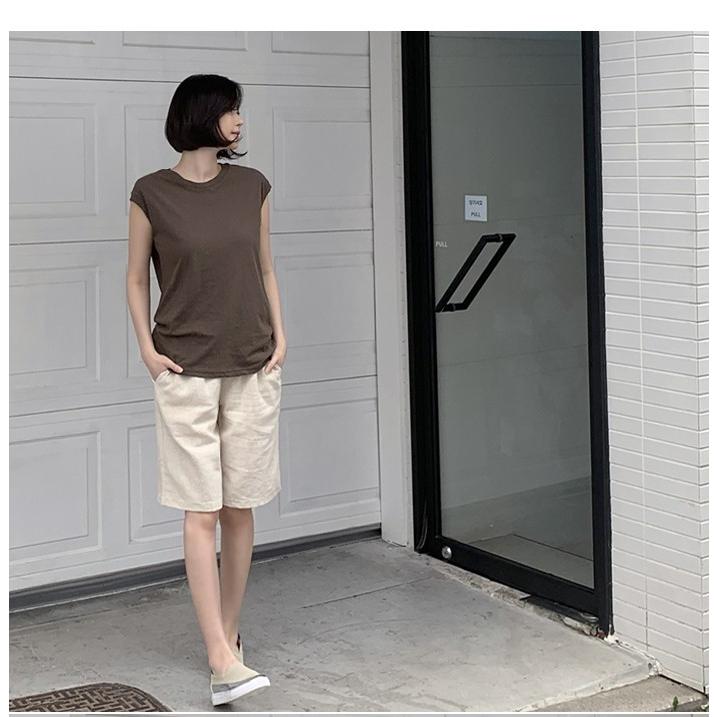 ハーフパンツ レディース 大人 40代 50代 60代 ファッション 女性 上品 黒 ベージュ カーキ 緑 カーキ 緑ショートパンツ リネン 春 夏ミセス Zm Alice Style 通販 Yahoo ショッピング
