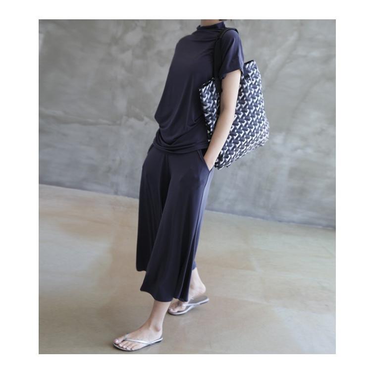 セットアップ レディース 大人 40代 50代 60代 ファッション 女性 上品 黒 ベージュ グレー 紺 青 トップス パンツ 半袖 無地 春夏 ミセス Zm Alice Style アリス スタイル 通販 Yahoo ショッピング