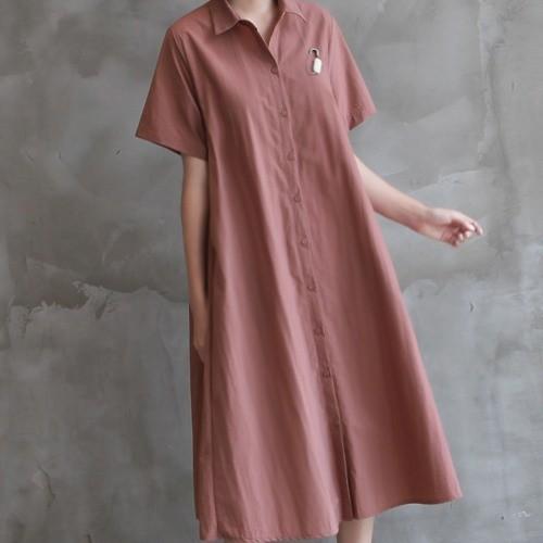 シャツワンピース レディース 40代 50代 60代 ファッション おしゃれ 女性 上品 赤 グレー 形状記憶生地 冷感生地 半袖 膝丈 ゆったり 体形カバー 春夏 ミセス Zm Alice Style アリス スタイル 通販 Yahoo ショッピング