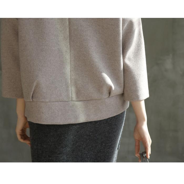 トップス レディース 40代 50代 60代 ファッション おしゃれ 女性 上品 黒 ｔシャツ 無地 長袖 秋 ミセス Zm Alice Style アリス スタイル 通販 Yahoo ショッピング