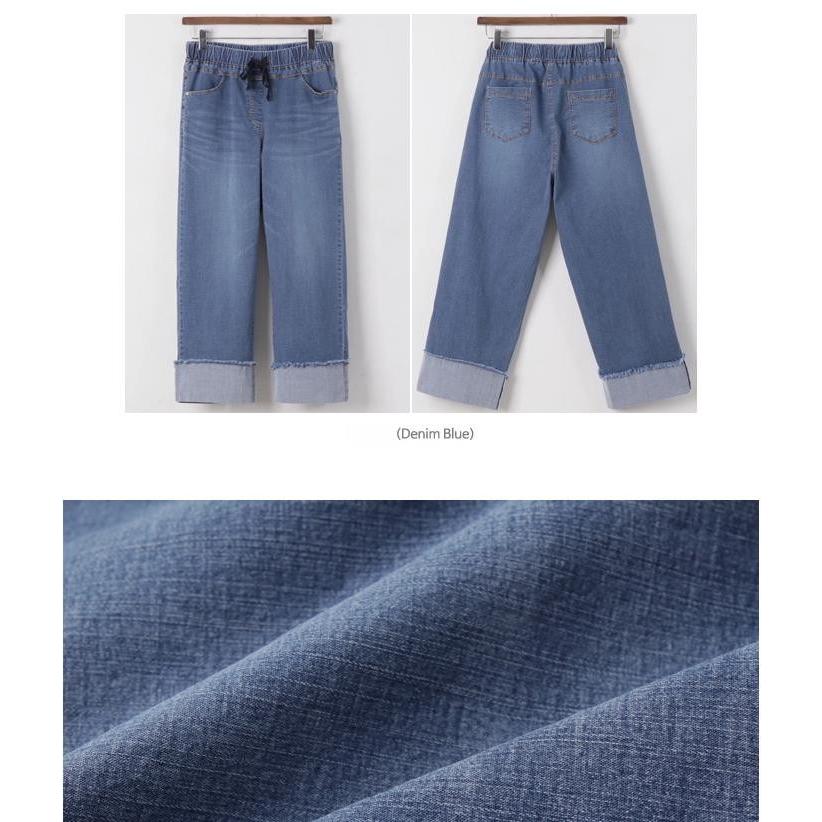 デニム レディース 40代 50代 60代 ファッション おしゃれ 女性 上品 ロールアップパンツ バンディング 春秋 ミセス Zm Alice Style 通販 Yahoo ショッピング