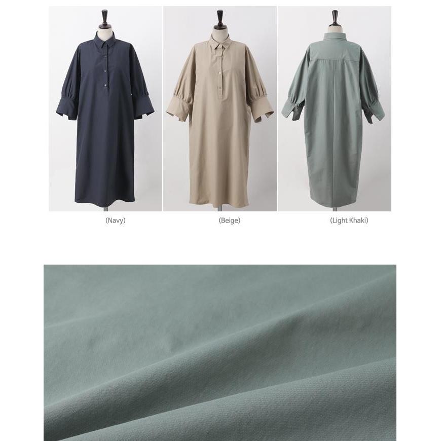 新品TenuE ベージュ バルーン袖 シャツ 半袖（現行販売中） 33106207.jpg