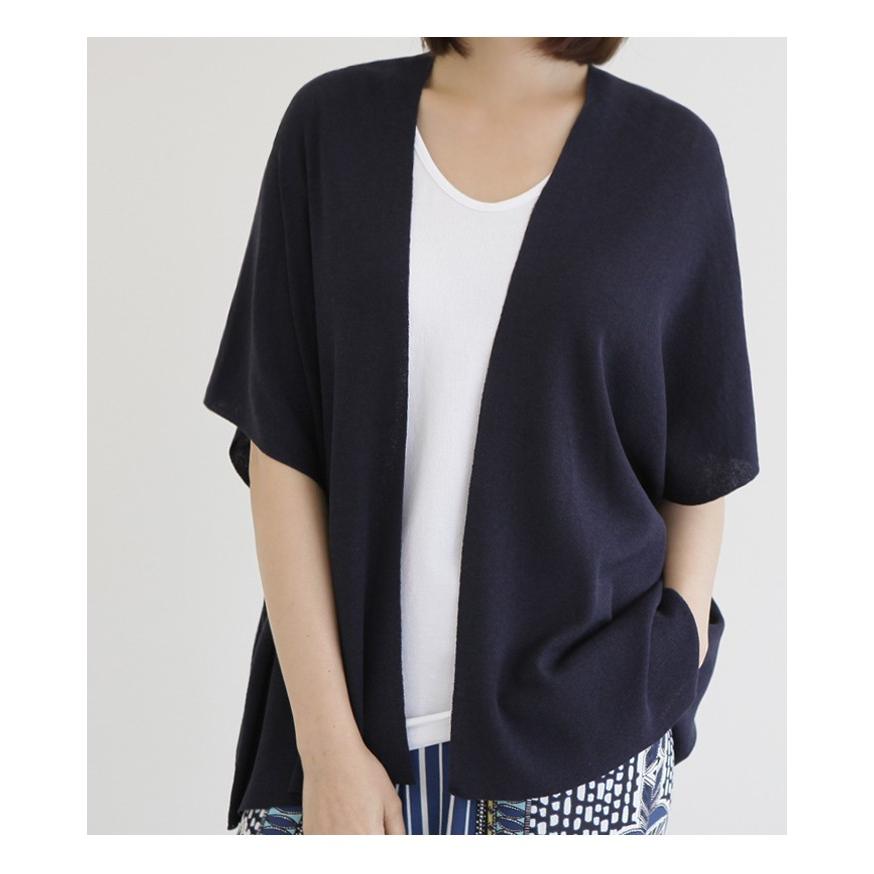 ニット レディース 40代 50代 60代 ファッション おしゃれ 女性 上品 紺 青 カーディガン ドロップショルダー ドルマン 春夏秋 ミセス Zm 367 Alice Style アリス スタイル 通販 Yahoo ショッピング