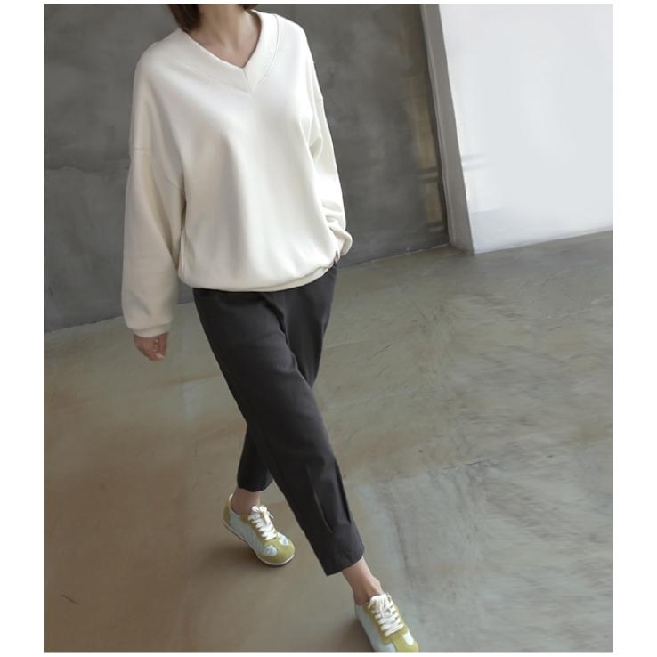 トレーナー レディース 40代 50代 60代 ファッション おしゃれ 女性 上品 黒 赤 ベーシック Vネック 長袖 春秋冬物 ミセス Zm Alice Style アリス スタイル 通販 Yahoo ショッピング