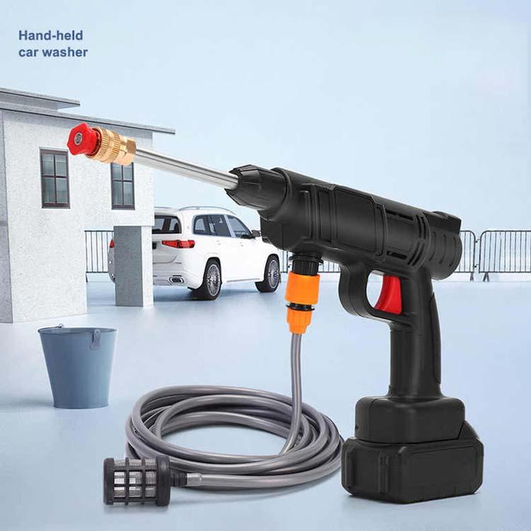 高圧洗浄機 コードレス 充電式 自吸式 2個バッテリー付 軽量 強力噴射 Amazon | 【2025新登場強化版】高圧洗浄機 コードレス 充電式