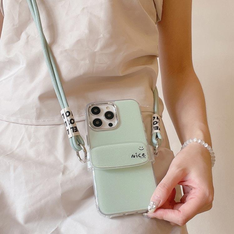 macaron様専用】iPhone15ケース ストラップセット 【macaron様専用