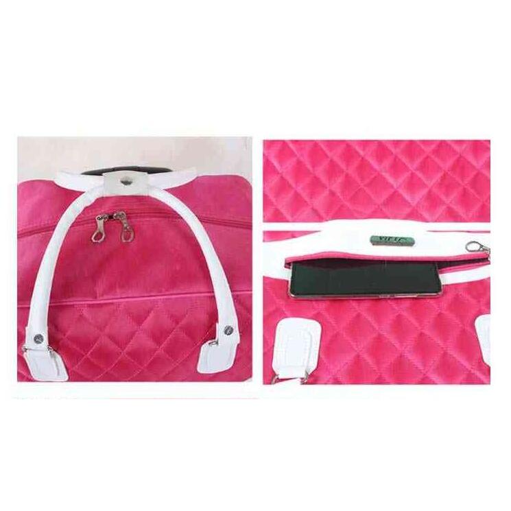 ピンク キャディバッグ キャリー付 UTAA ピンク キャディバッグ キャリー付 UTAA キャスター型 UTAA ユタ