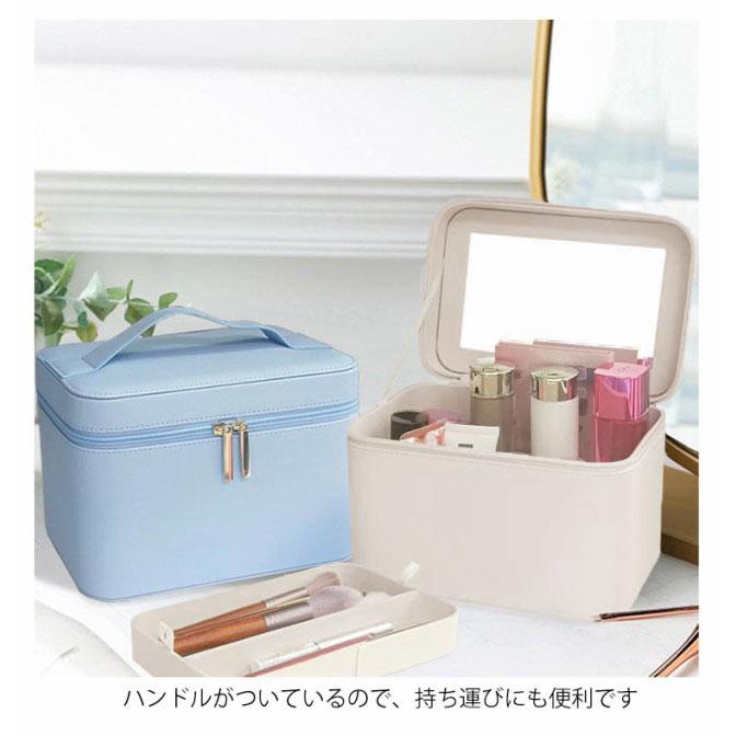 プロ用メイクボックス　ドレッサー　スーツケース　スピーカー付 メイクボックス 鏡付き 大容量 ボックス 持ち運び おしゃれ プロ用