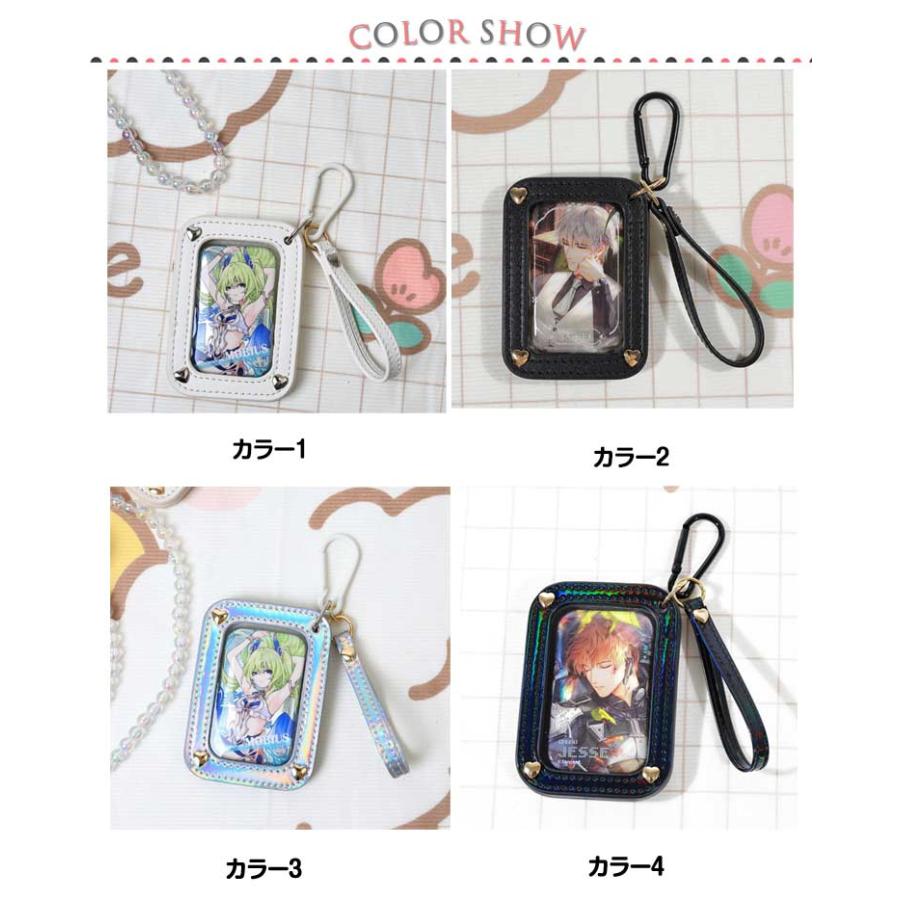 カバー 缶バッチケース 長方形 四角 缶バッジ バッグチャーム