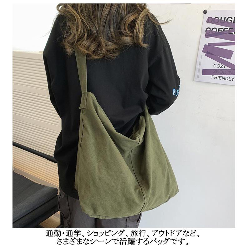 バッグ ニュースペーパーバッグ トートバッグ 大きめ キャンバス 大