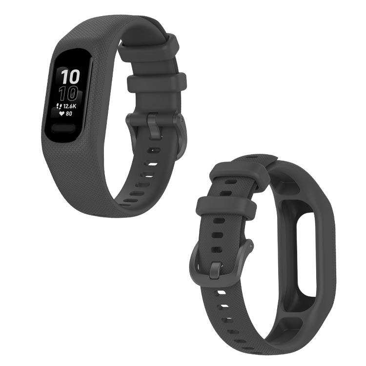 Garmin シリコン 交換用バンド vivosmart 5 バンド 交換バンド GARMIN