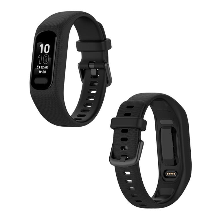 GARMIN vivosmart 5 本体と付属品　ストラップ2本付（美品） vivosmart Garmin vivosmart5 一体型ベルト バンド 5 替えベルト
