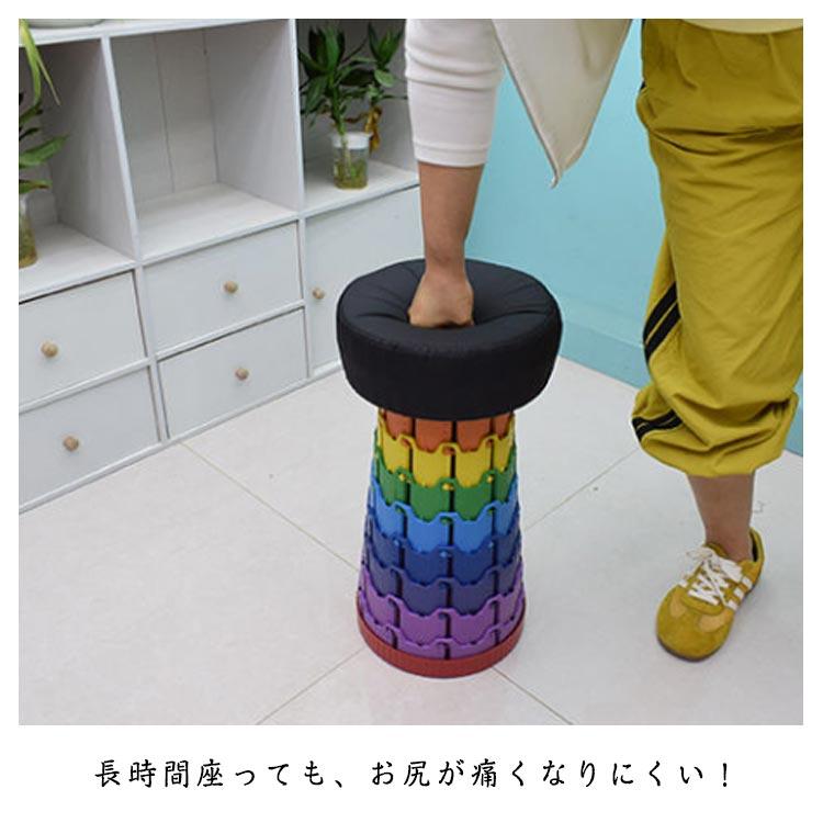 SNSで流行 約直径25cm どこでも スツールカバー 丸クッション 厚み5cm