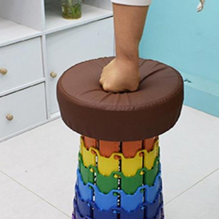 SNSで流行 約直径25cm どこでも スツールカバー 丸クッション 厚み5cm