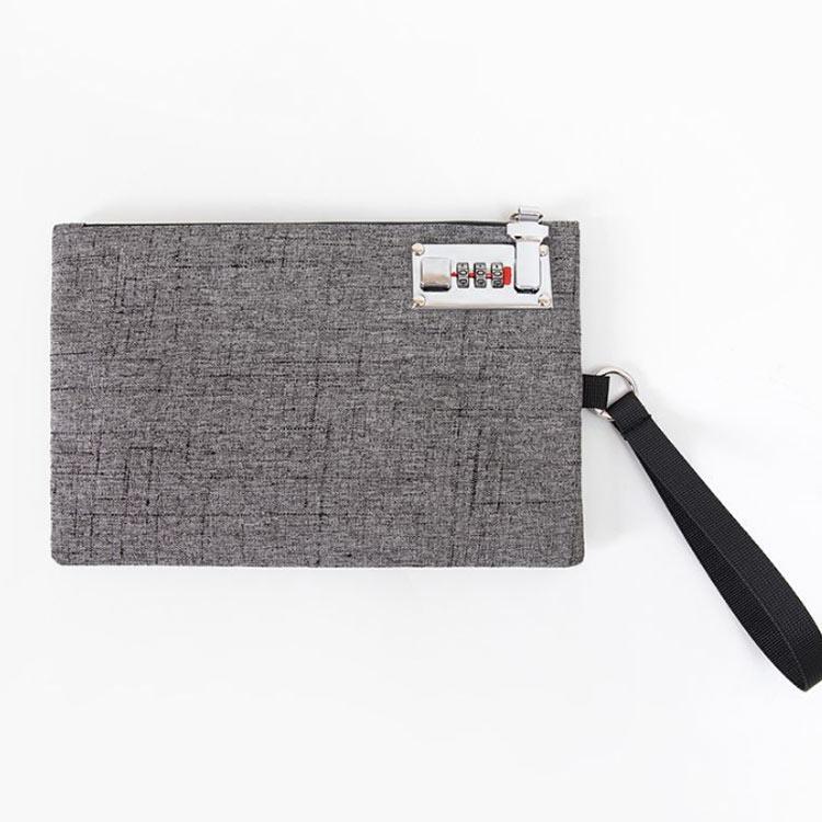 鍵付き 旅行 3桁ロック セキュリティポーチ ダイヤルロック