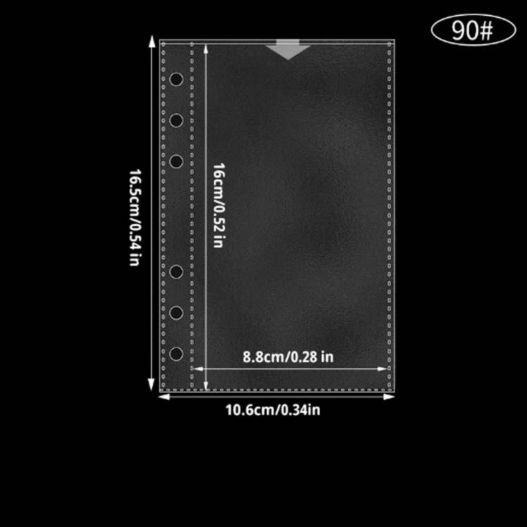 シール帳 台紙 7穴 リフィル 20枚入り 手帳リフィル 女の子 M5/A6/A7