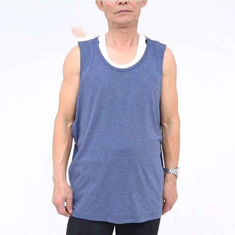 長袖 骨折専用の服 寝たきり 両脇全開 半袖 袖なし 介護寝間着 普段着