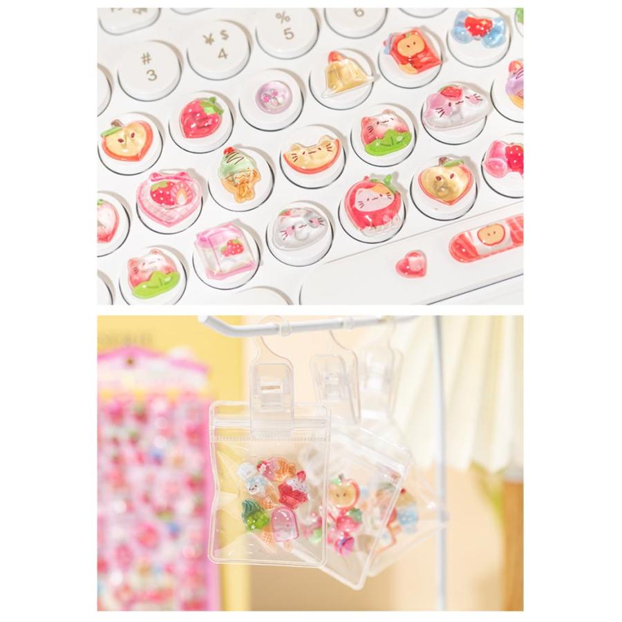 お菓子 モチーフ 食べ物 おしゃれ キャラクター シール帳 大量 シール