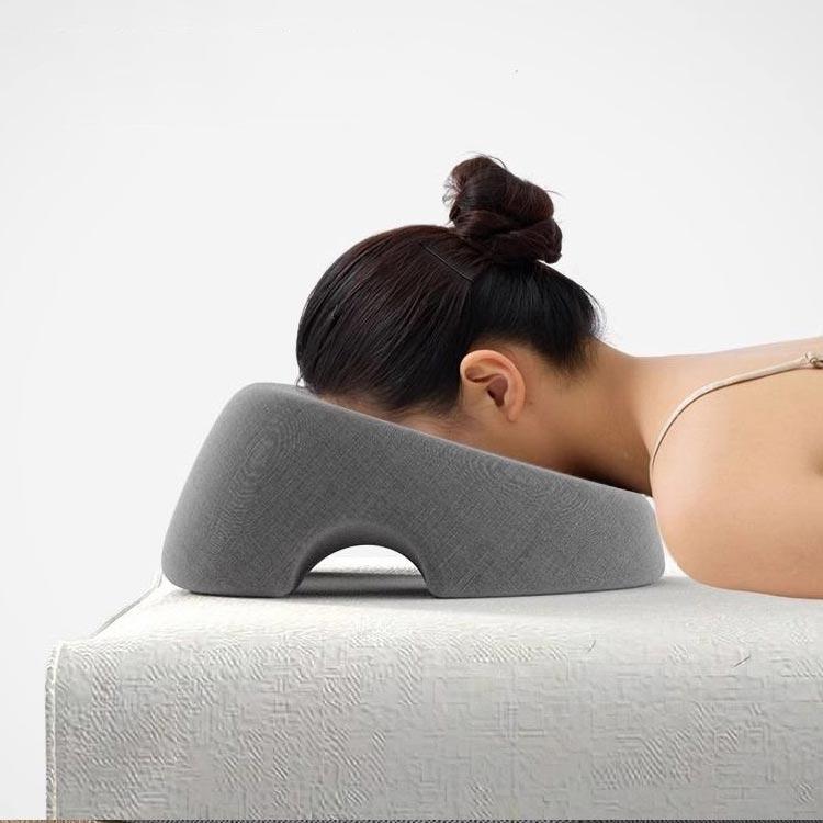 うつぶせ枕 エステ用枕 まくら 低反発 フェイス マッサージ枕 丸型