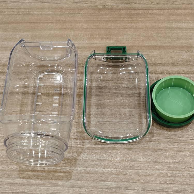サラダボウル 軽食 サラダジャー プラスチック製 サラダポッド容器 蓋