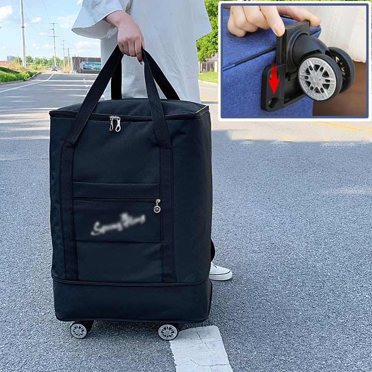 キャリーバッグ ショッピングカート 4輪 2way 折りたたみ 大容量 軽量