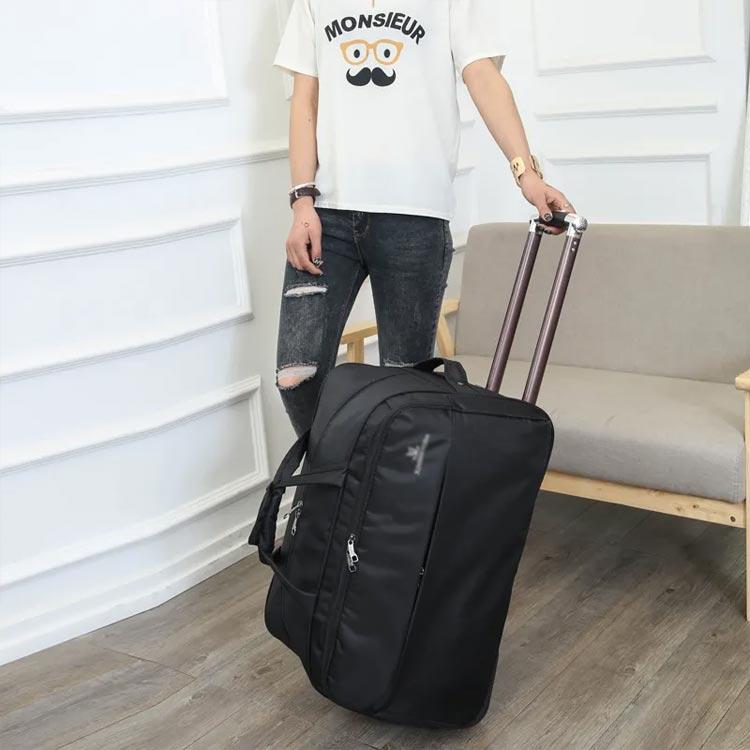 ボストンバッグ キャスター付き ボストンキャリー 旅行 2-3泊 45L 大