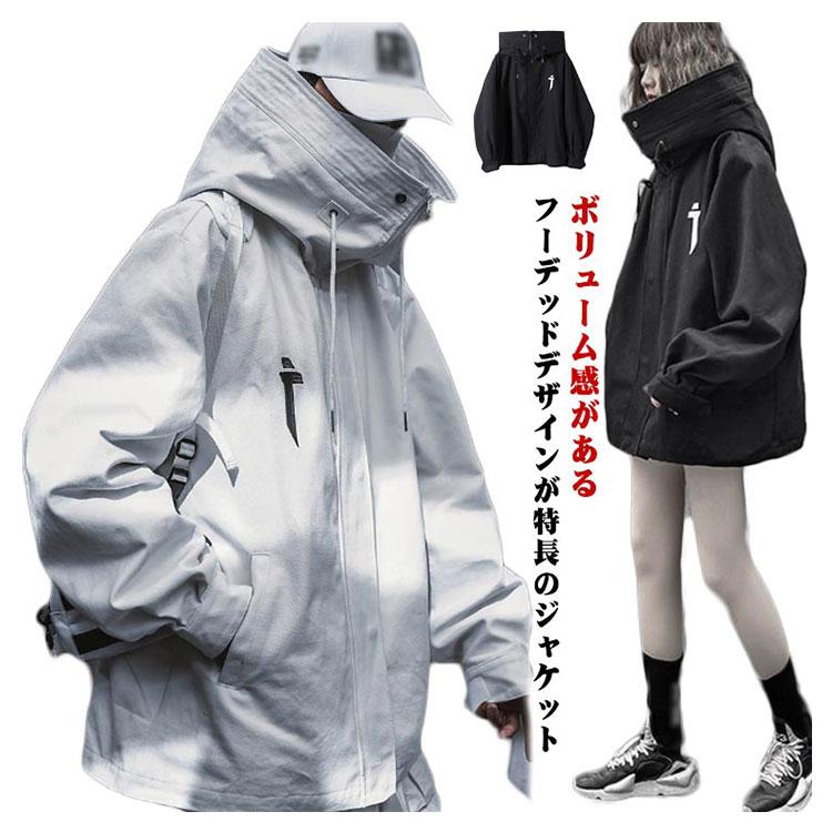 ボリュームネック ジャケット メンズ レディース コート 大きい