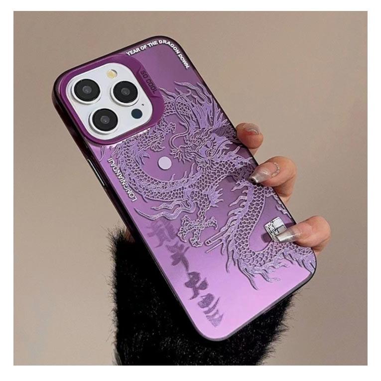 新色追加！全7色 かっこいい ケース 辰年 グッズ 甲辰 iPhone15