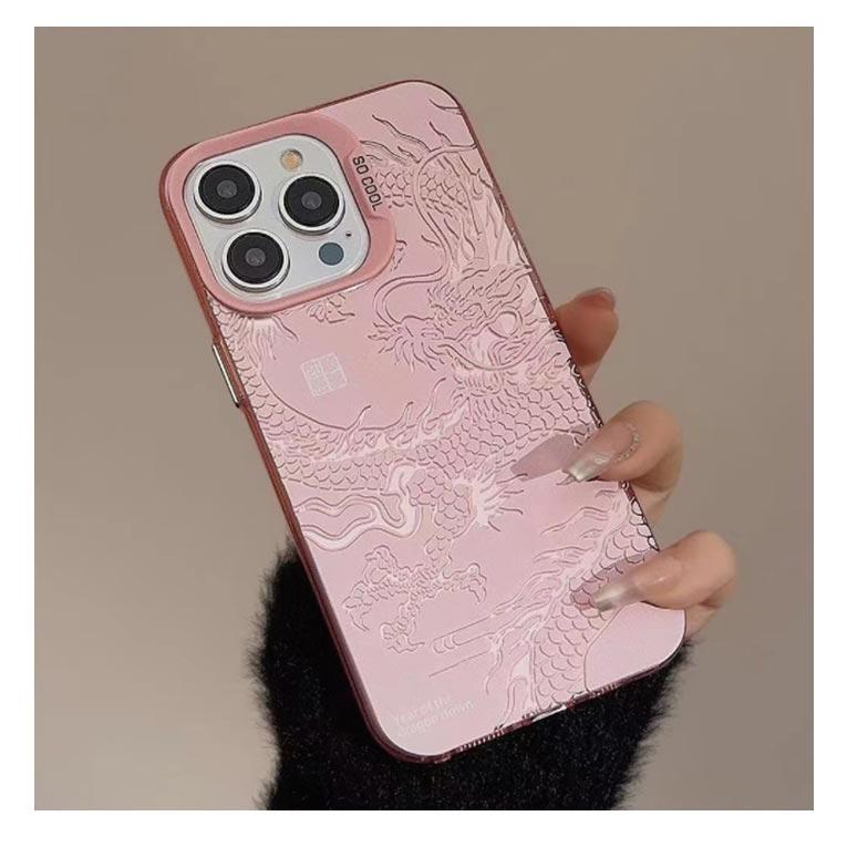 新色追加！全7色 かっこいい ケース 辰年 グッズ 甲辰 iPhone15