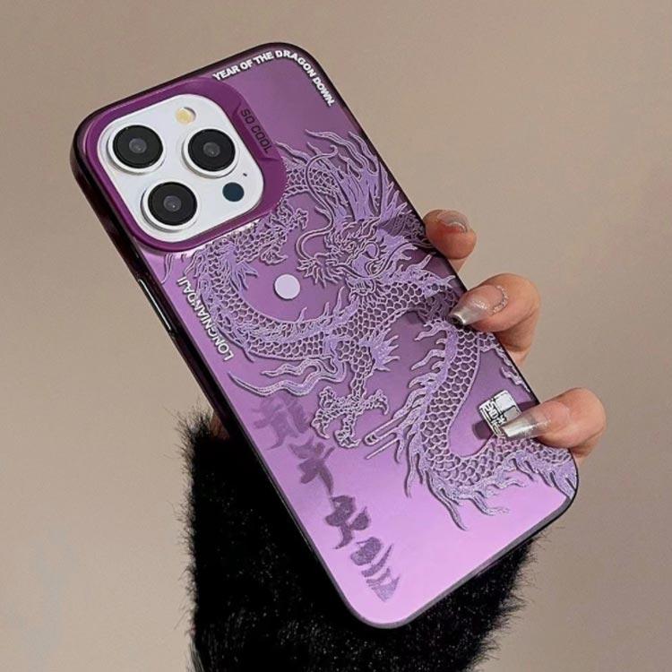 新色追加！全7色 かっこいい ケース 辰年 グッズ 甲辰 iPhone15
