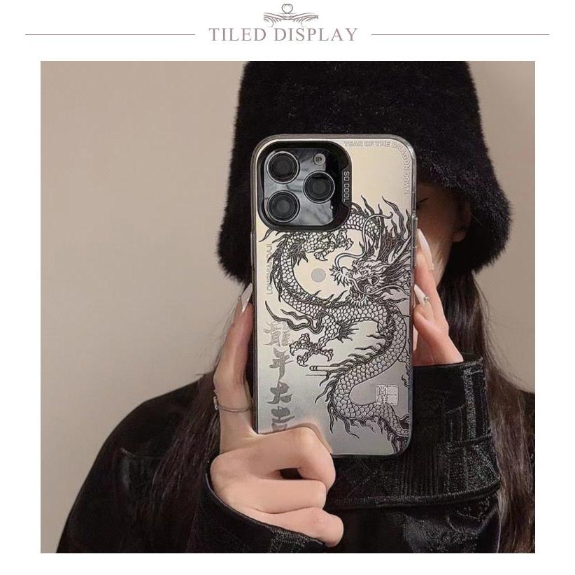 新色追加！全7色 かっこいい ケース 辰年 グッズ 甲辰 iPhone15