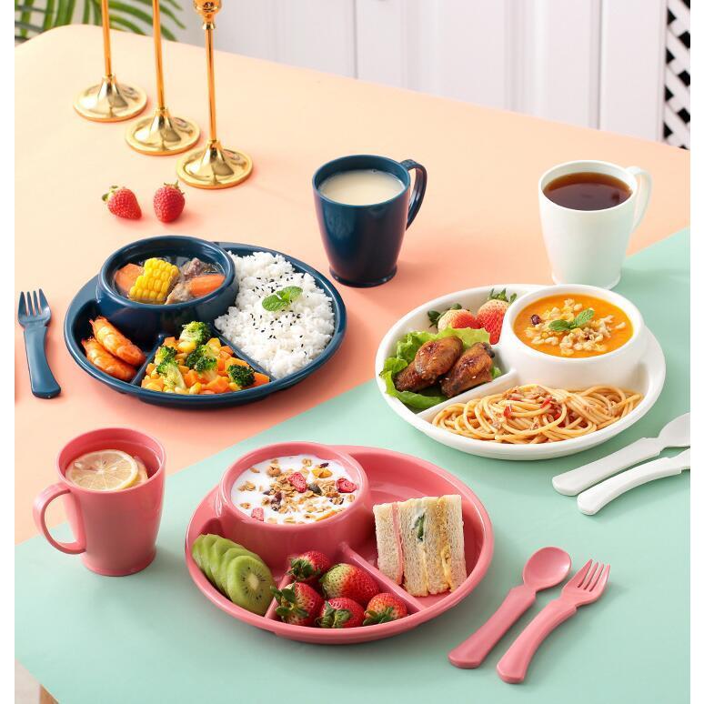 食器 子供用食器 4点セット ベビー ランチプレート ベビー食器 離乳食 赤ちゃん 皿 子供 こども 可愛い 誕生日 祝い 子供 子ども かわいい 安全 Growcj0 モードアリス 通販 Yahoo ショッピング