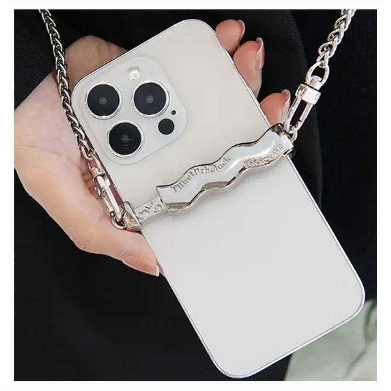 スマホショルダー かっこいい 全機種対応 肩掛け スマホクリップ