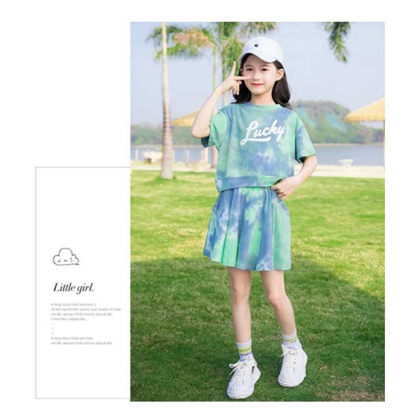 テニス 2点セット 子供服 半袖tシャツ セットアップ ガールズ